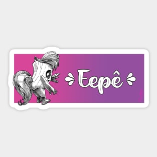 Eepê - Ponytail Sticker